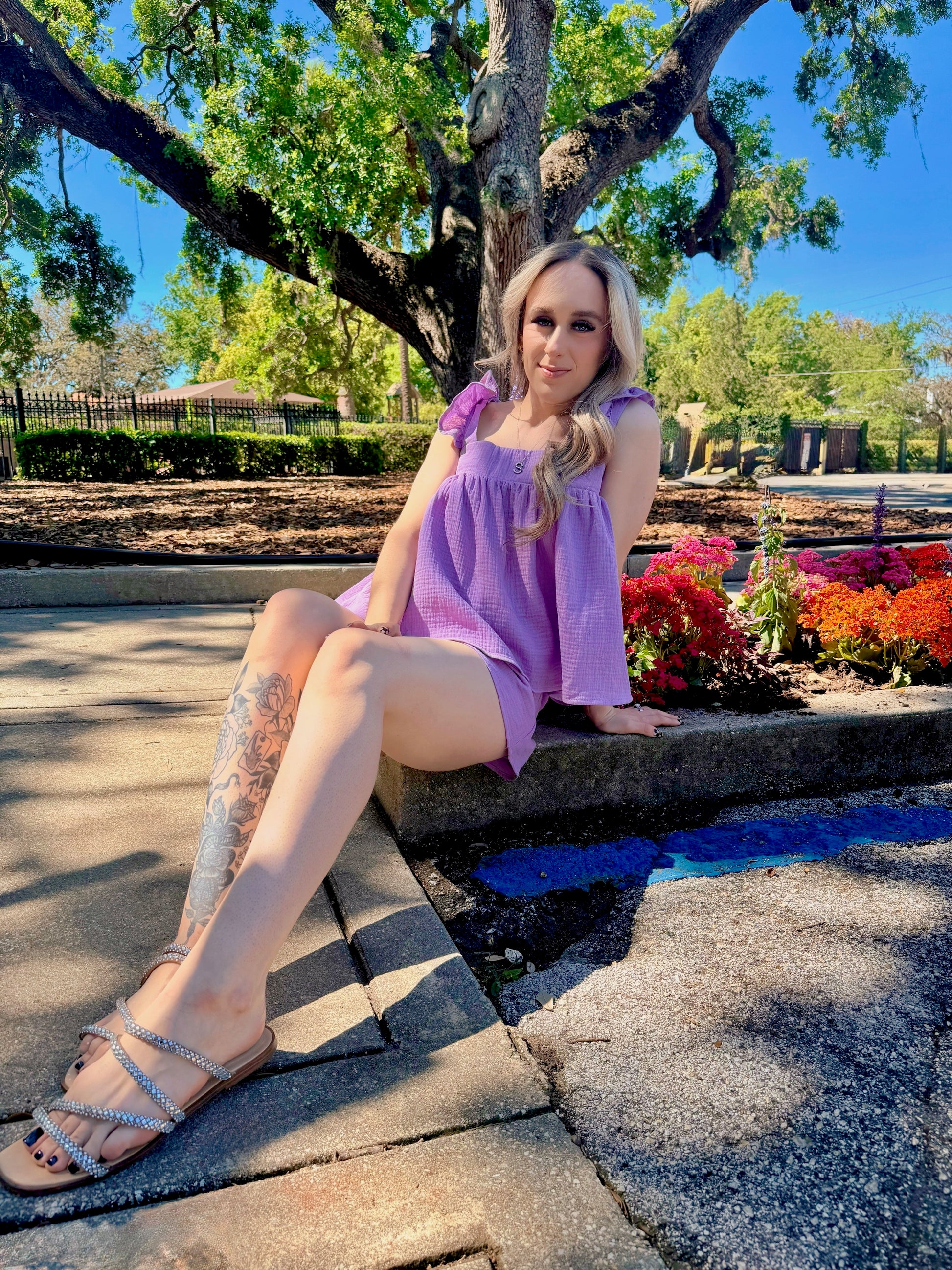 Amethyst Sunset Shorts