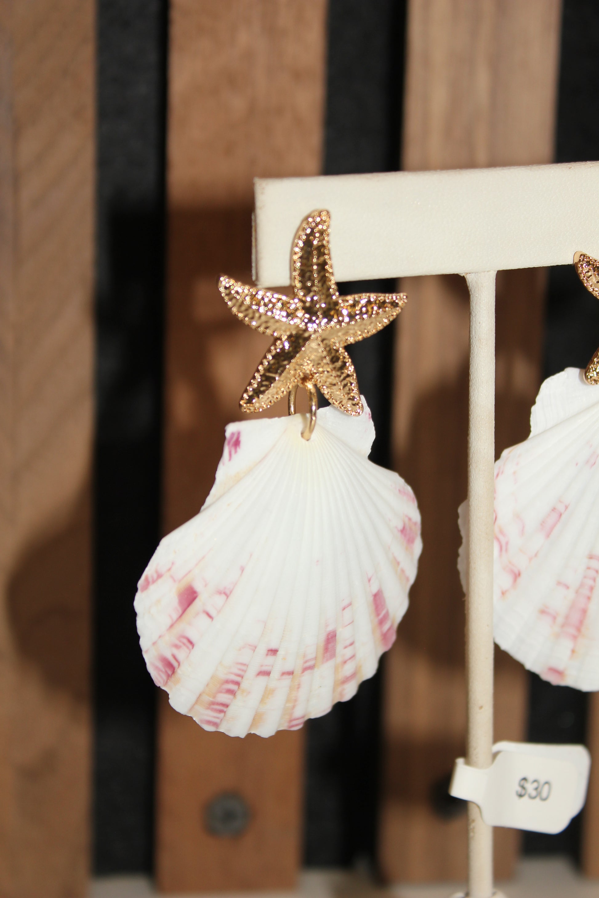 Big Seashell Earrings
