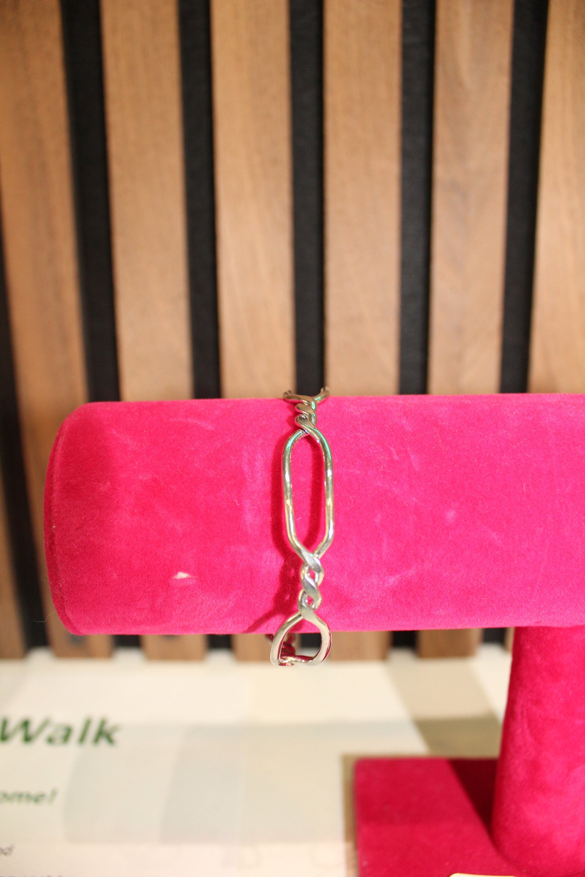 Silver Twist Cuff Bracelet