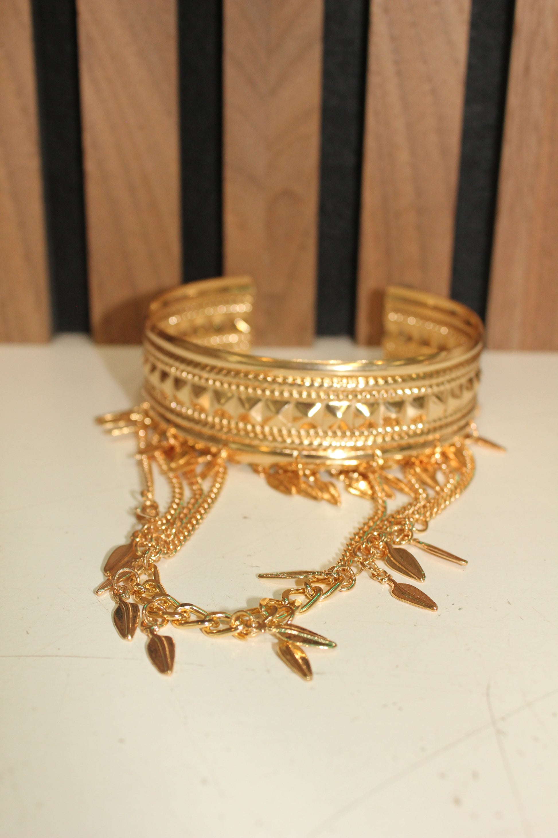 Boho Luxe Gold Cuff