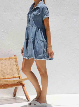 Denim Mini Dress