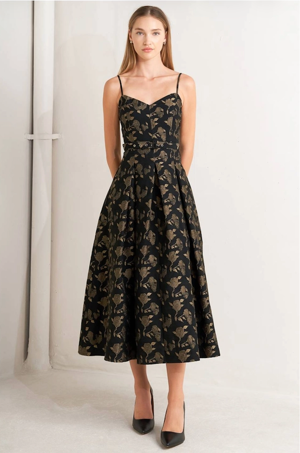 Annie Jacquard Dress