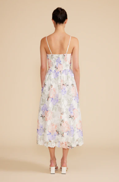 Edda Lace Midi Dress