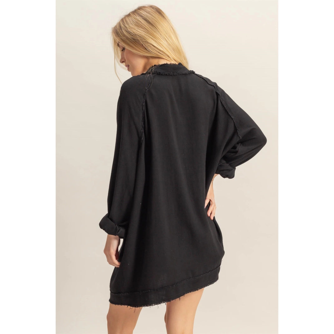 Long Sleeve Button-Down