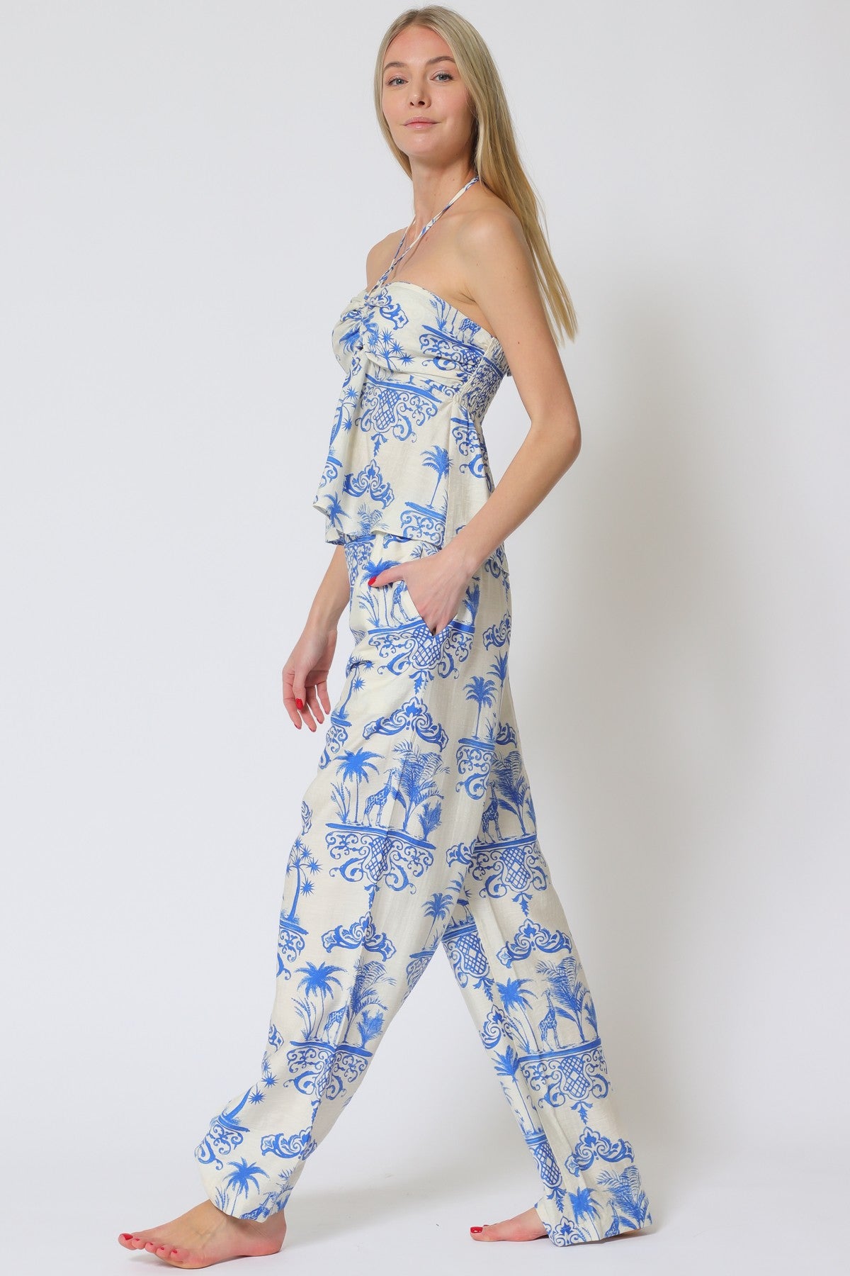 Chest Detailing Pants