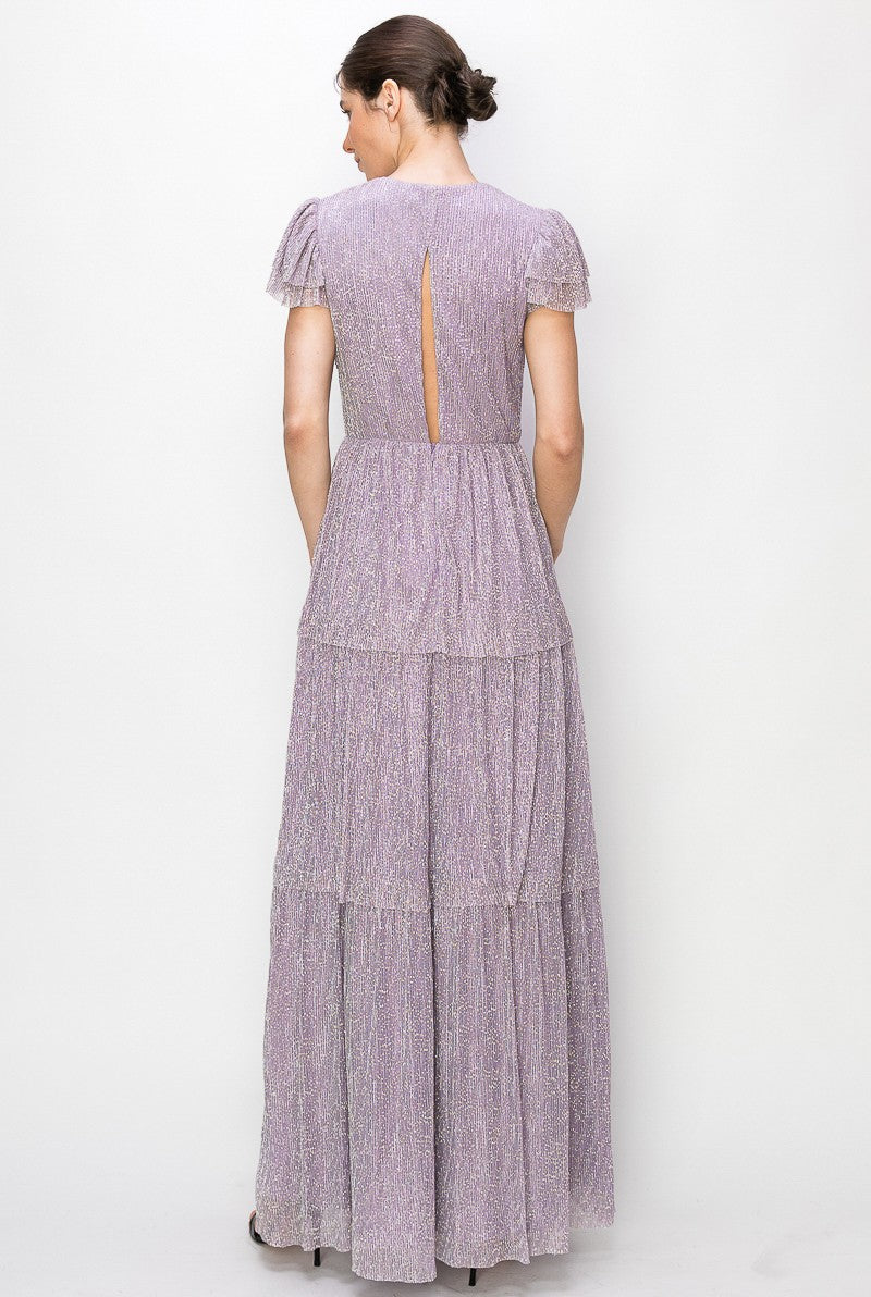 Lavender maxi dress