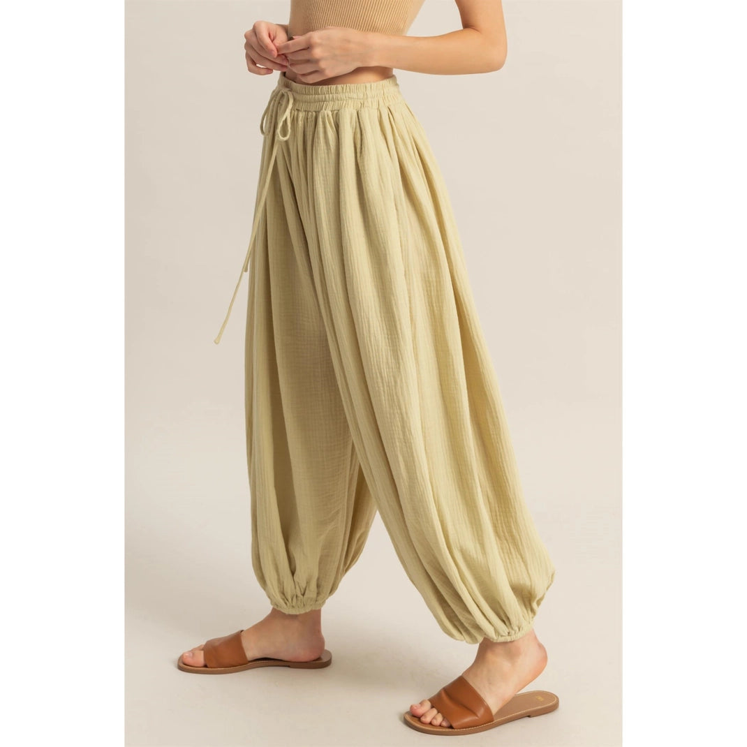 High-Waist Baggy Pants