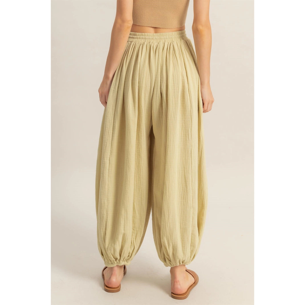High-Waist Baggy Pants
