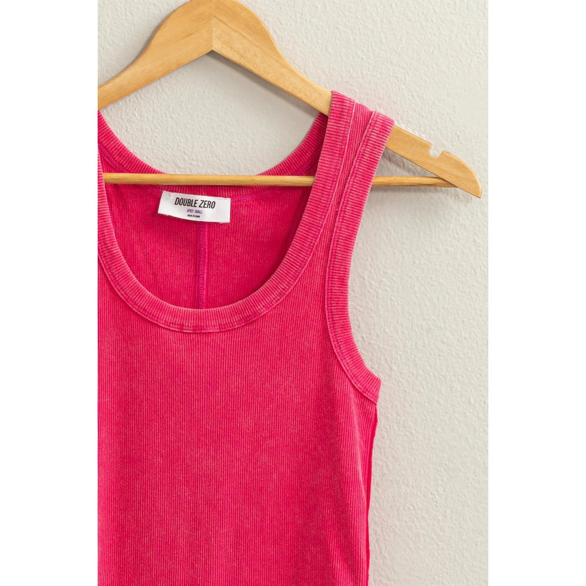 Raspberry Cotton Top