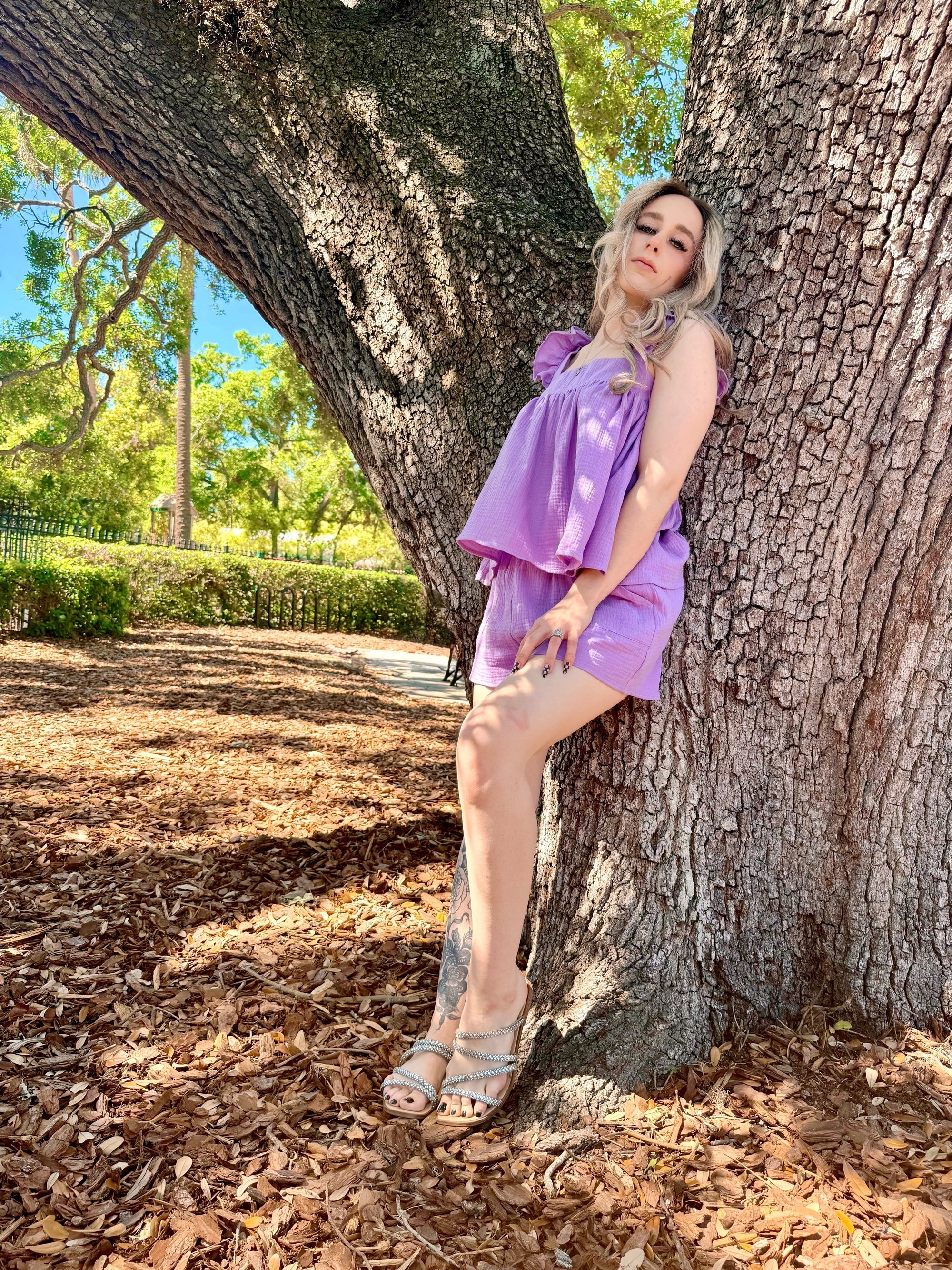 Amethyst Sunset Shorts