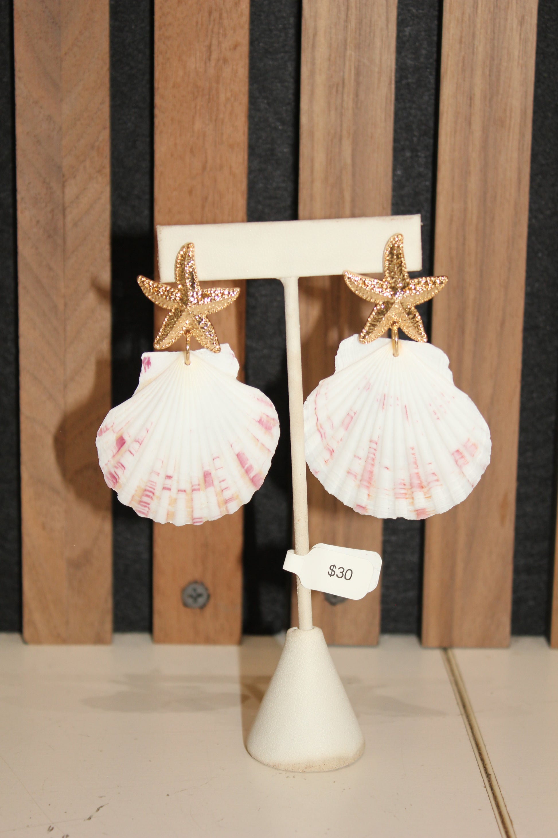 Big Seashell Earrings