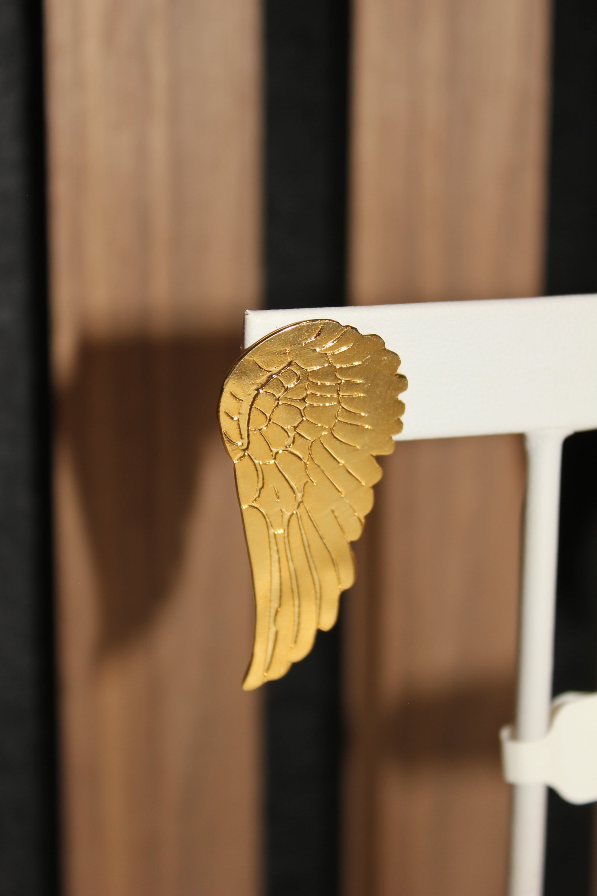 Gold Wing Earrings