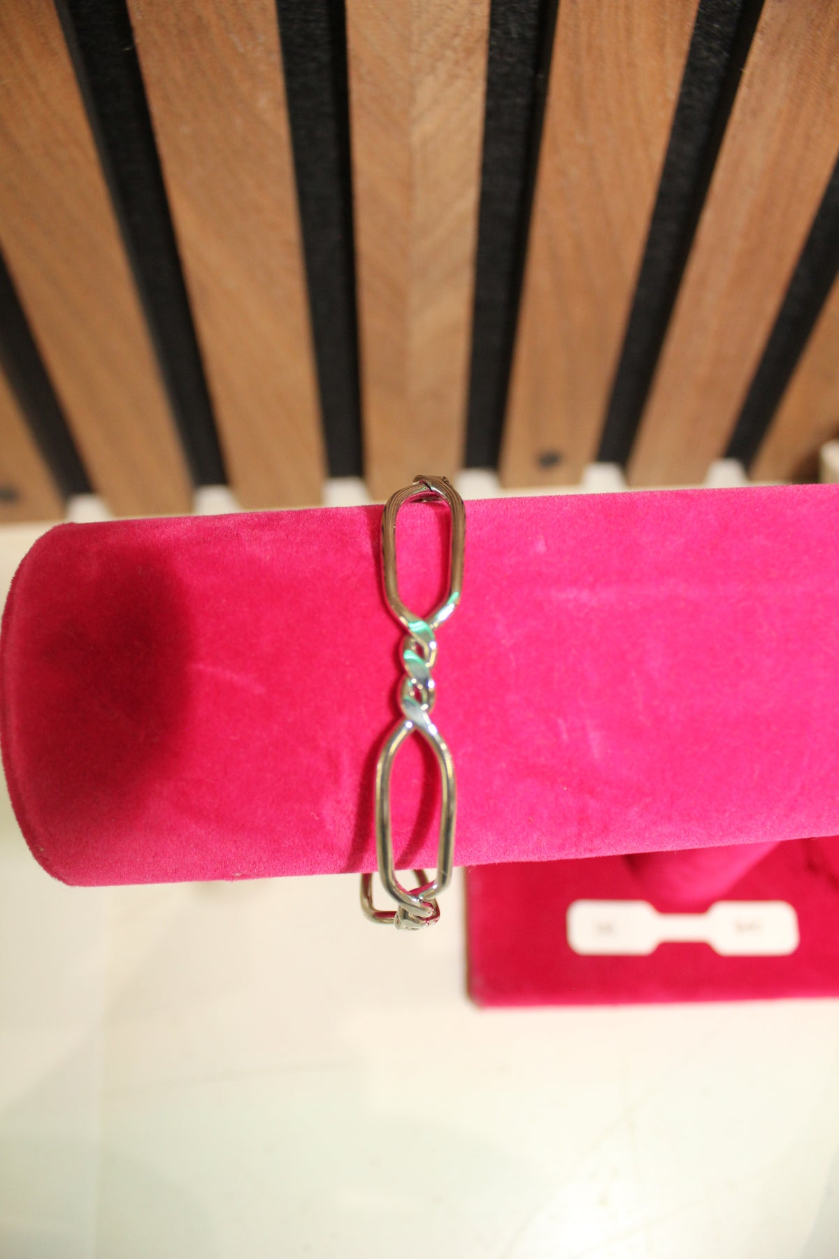 Silver Twist Cuff Bracelet