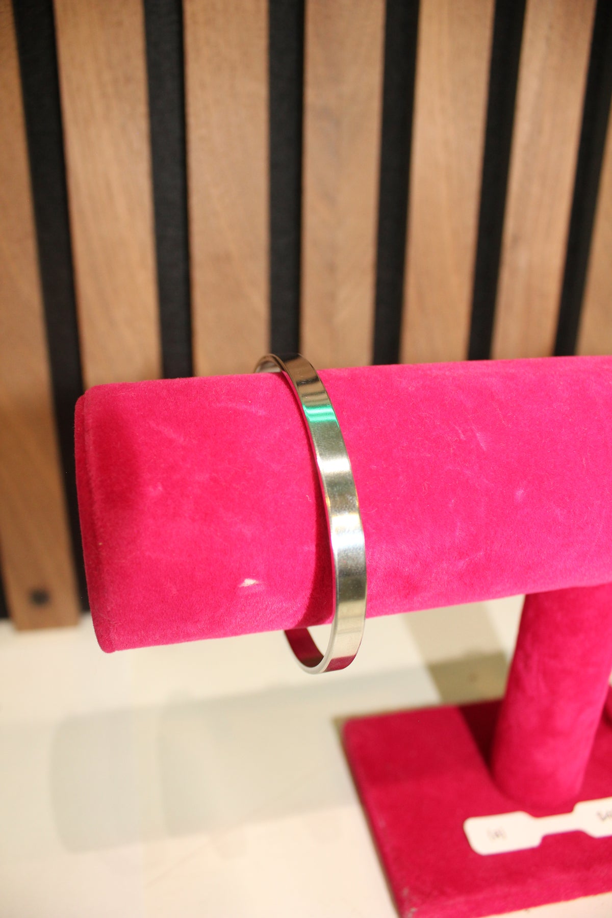 Silver Sleek Steel Bracelet