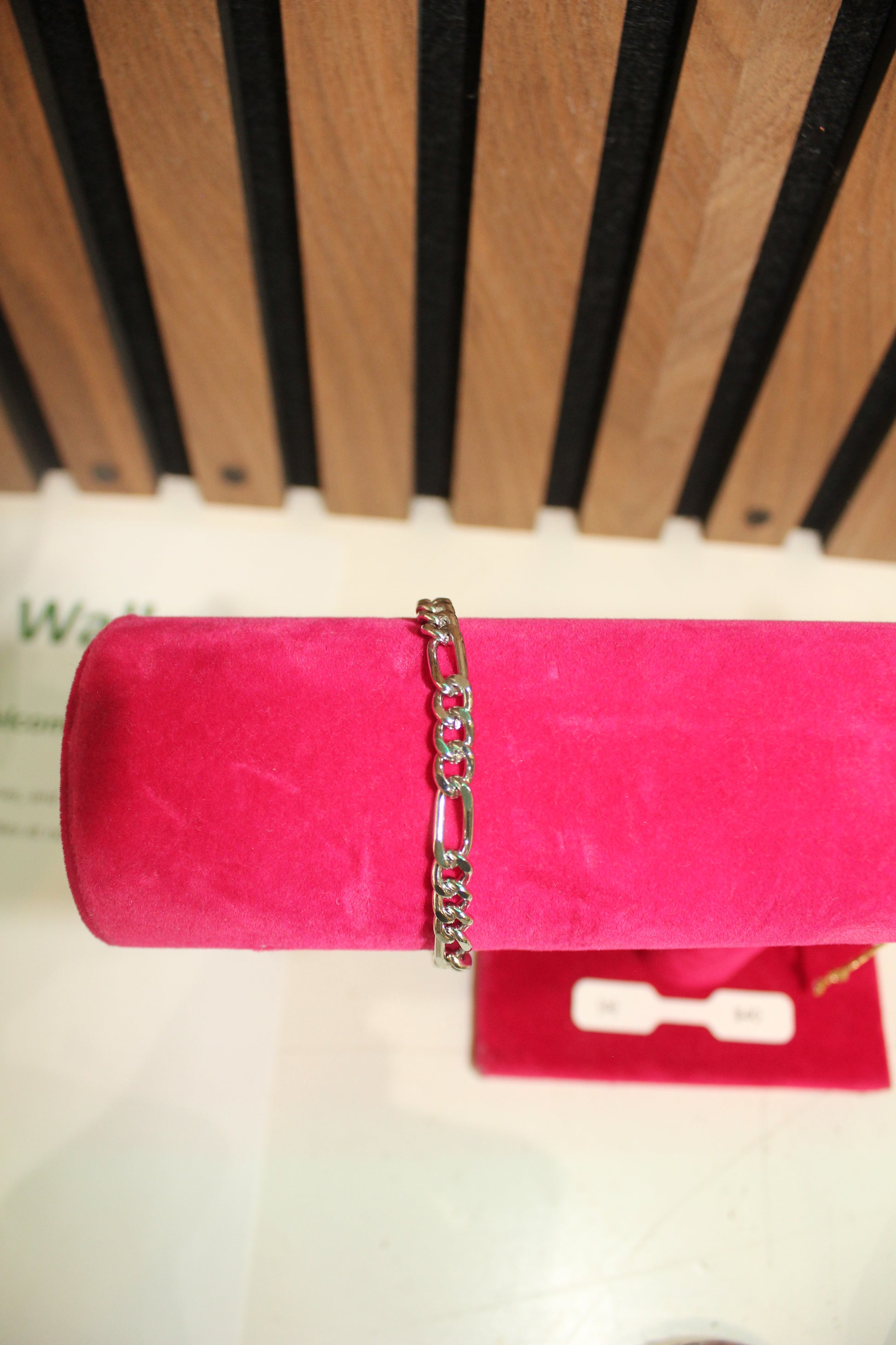 Silver Classic Figaro Chain Bracelet