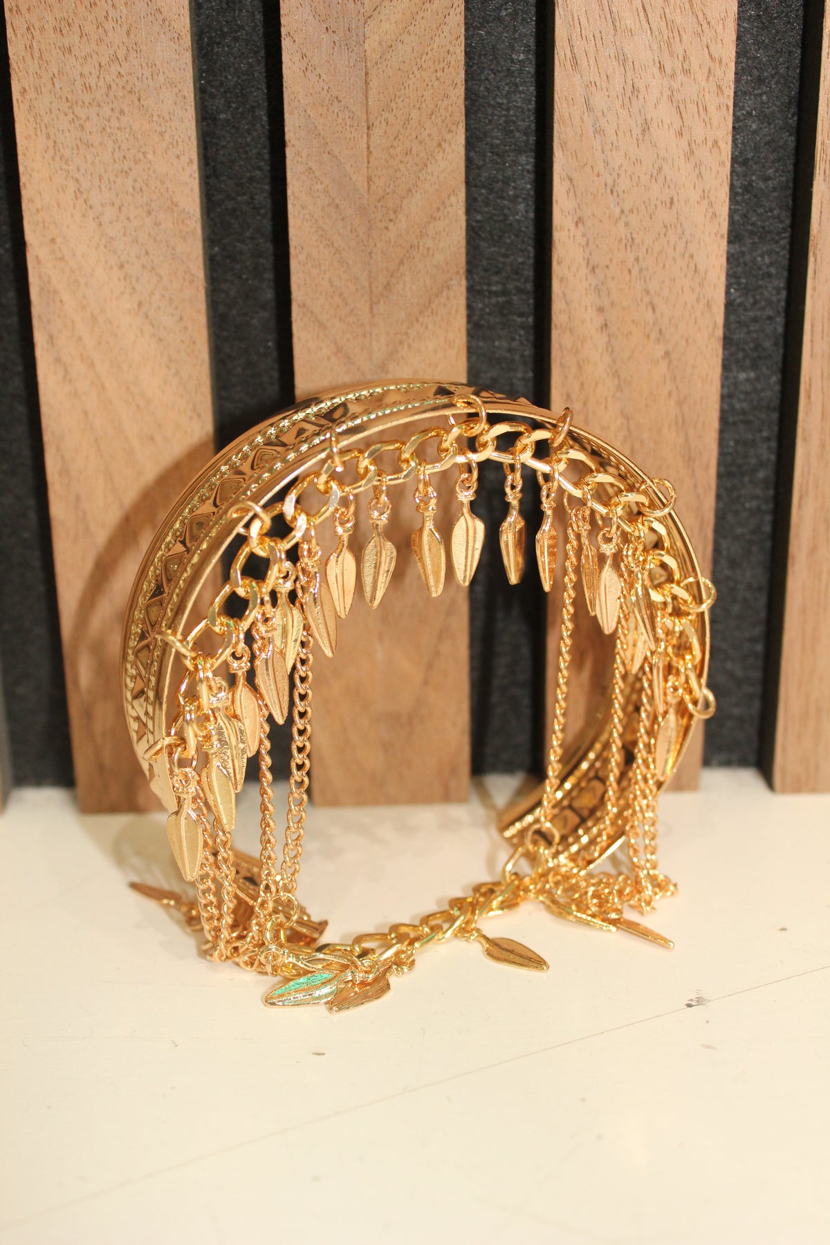 Boho Luxe Gold Cuff