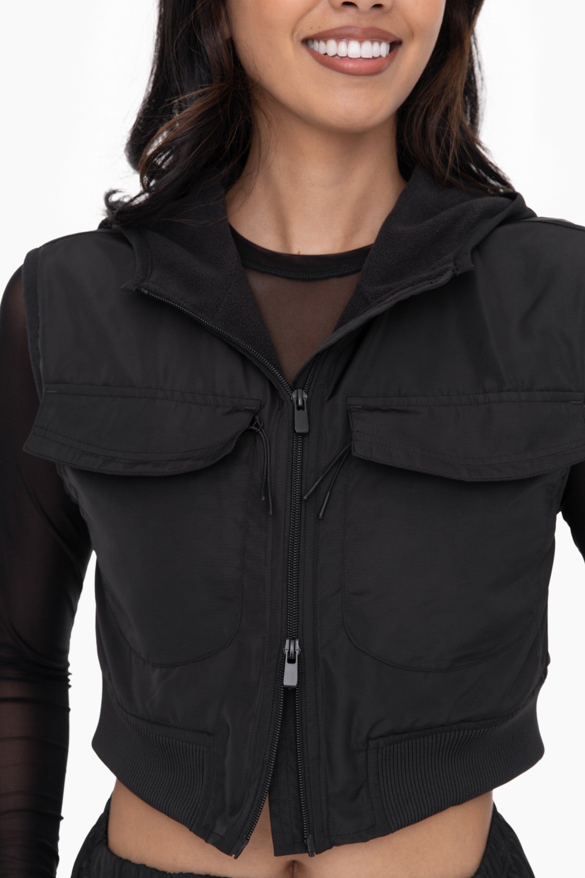 Mono B Cropped Vest