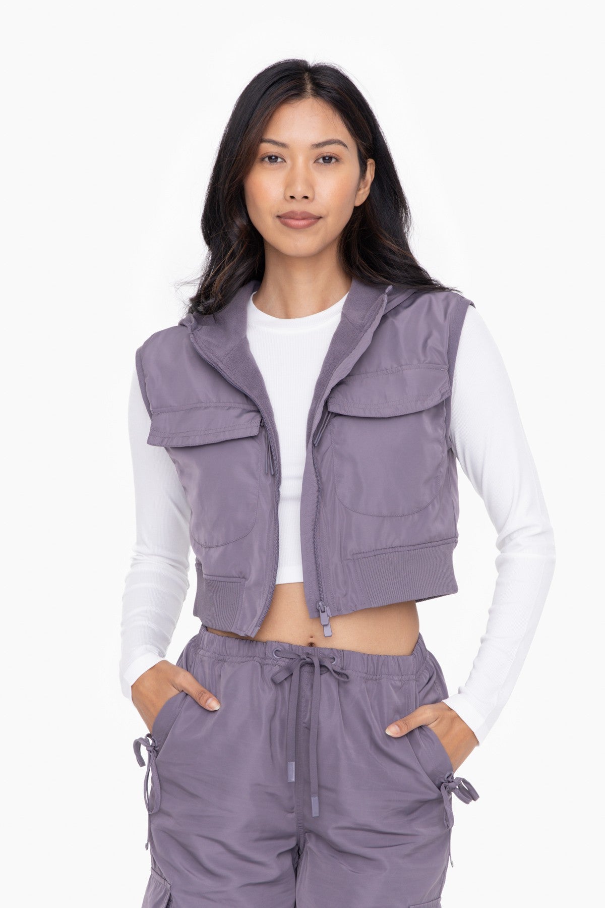 Mono B Cropped Vest