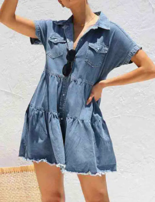 Denim Mini Dress