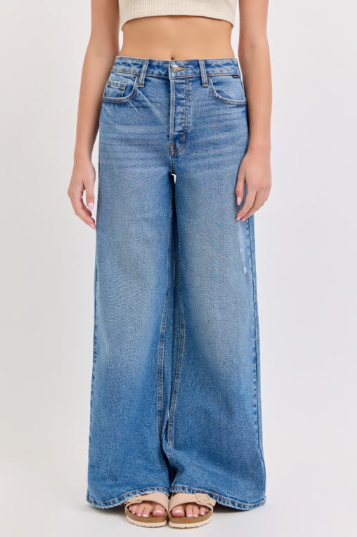 Cello High Rise Wide Denim