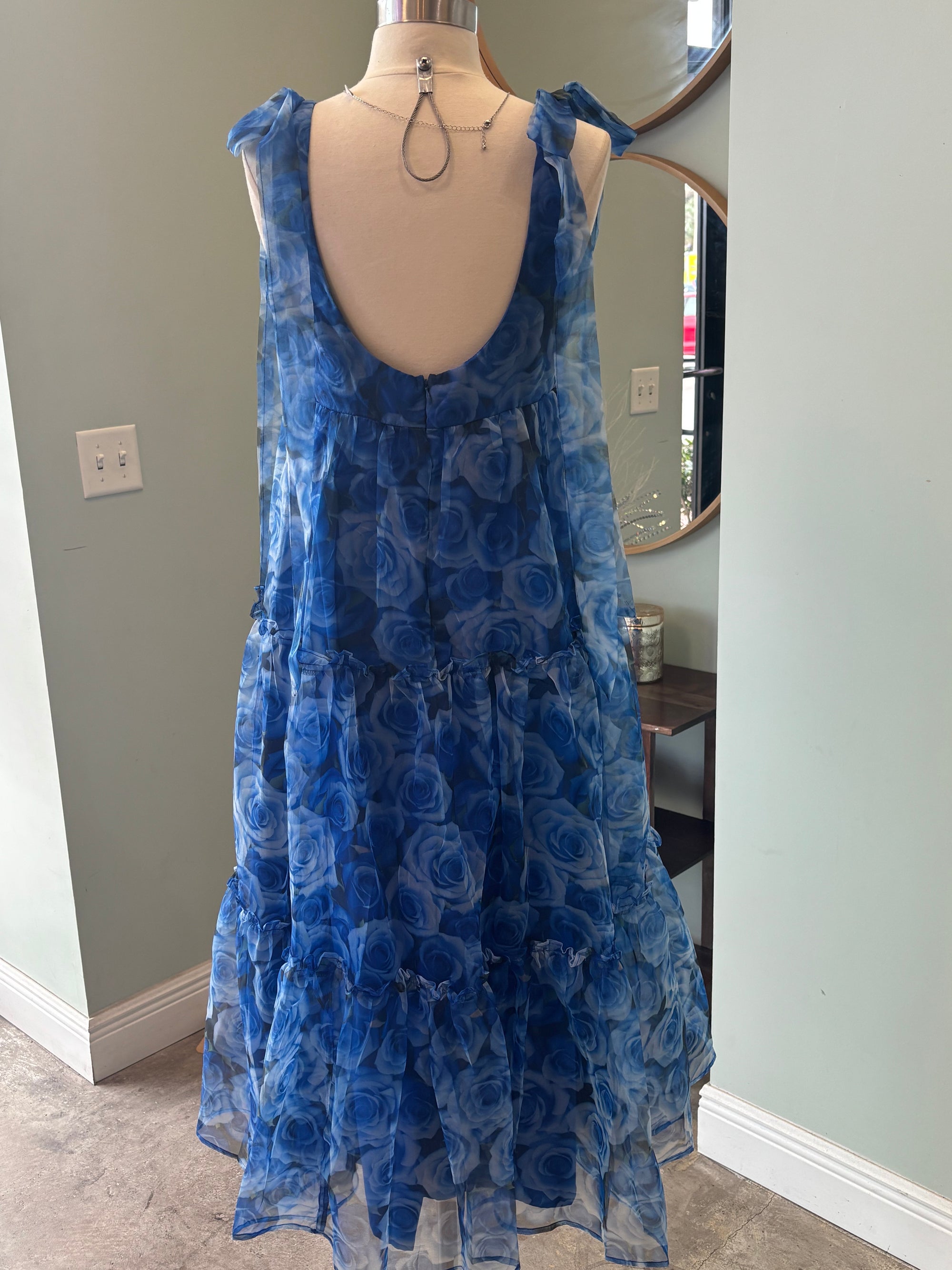 Royal Blue Sundress