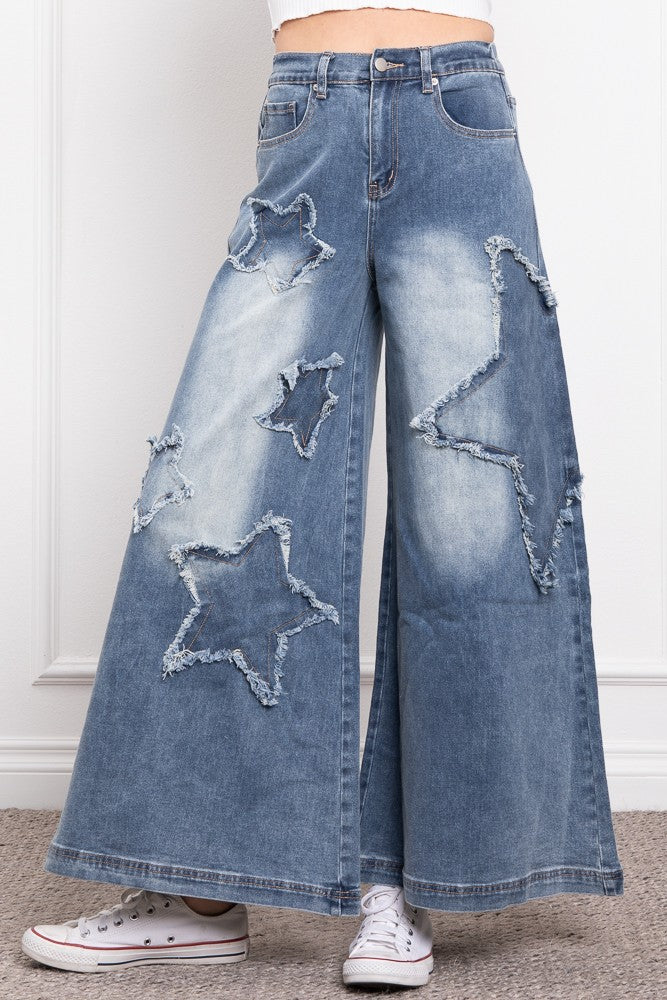 Star Patch Denim