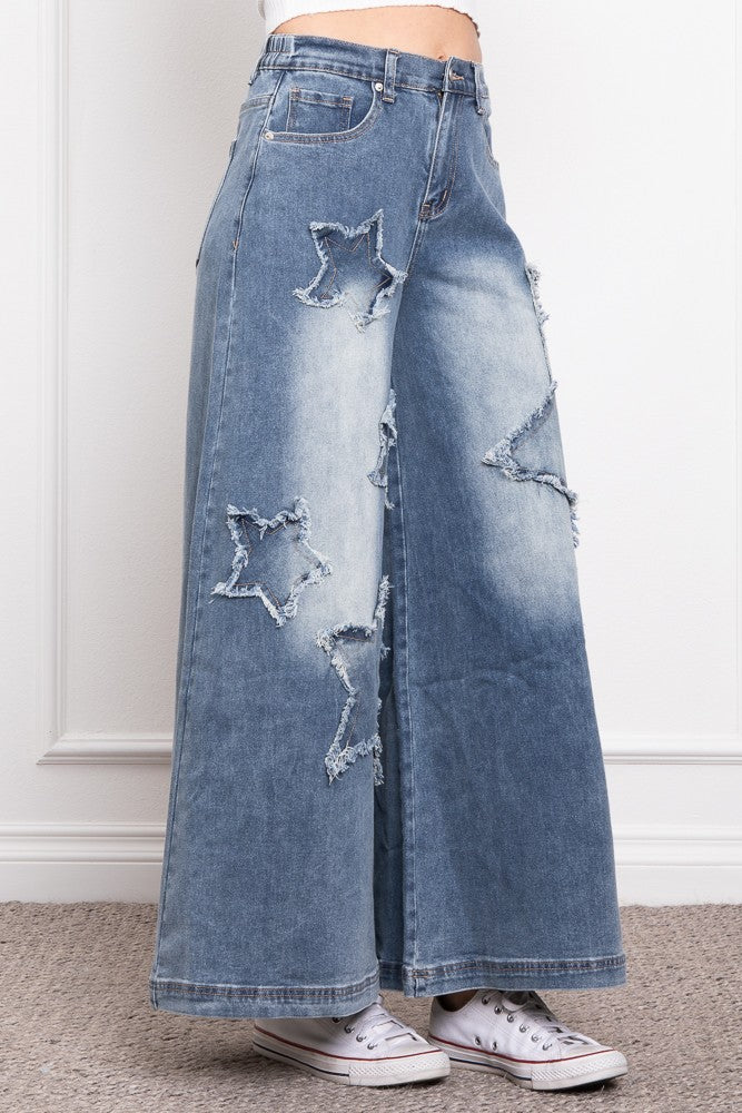 Star Patch Denim