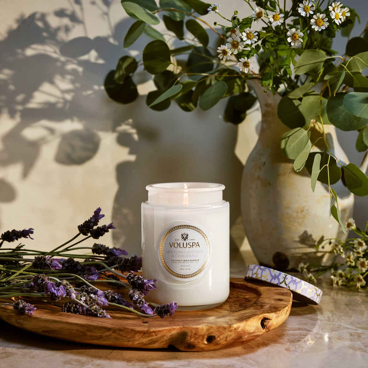 Large Jar Mountain Lavender & Chamomile