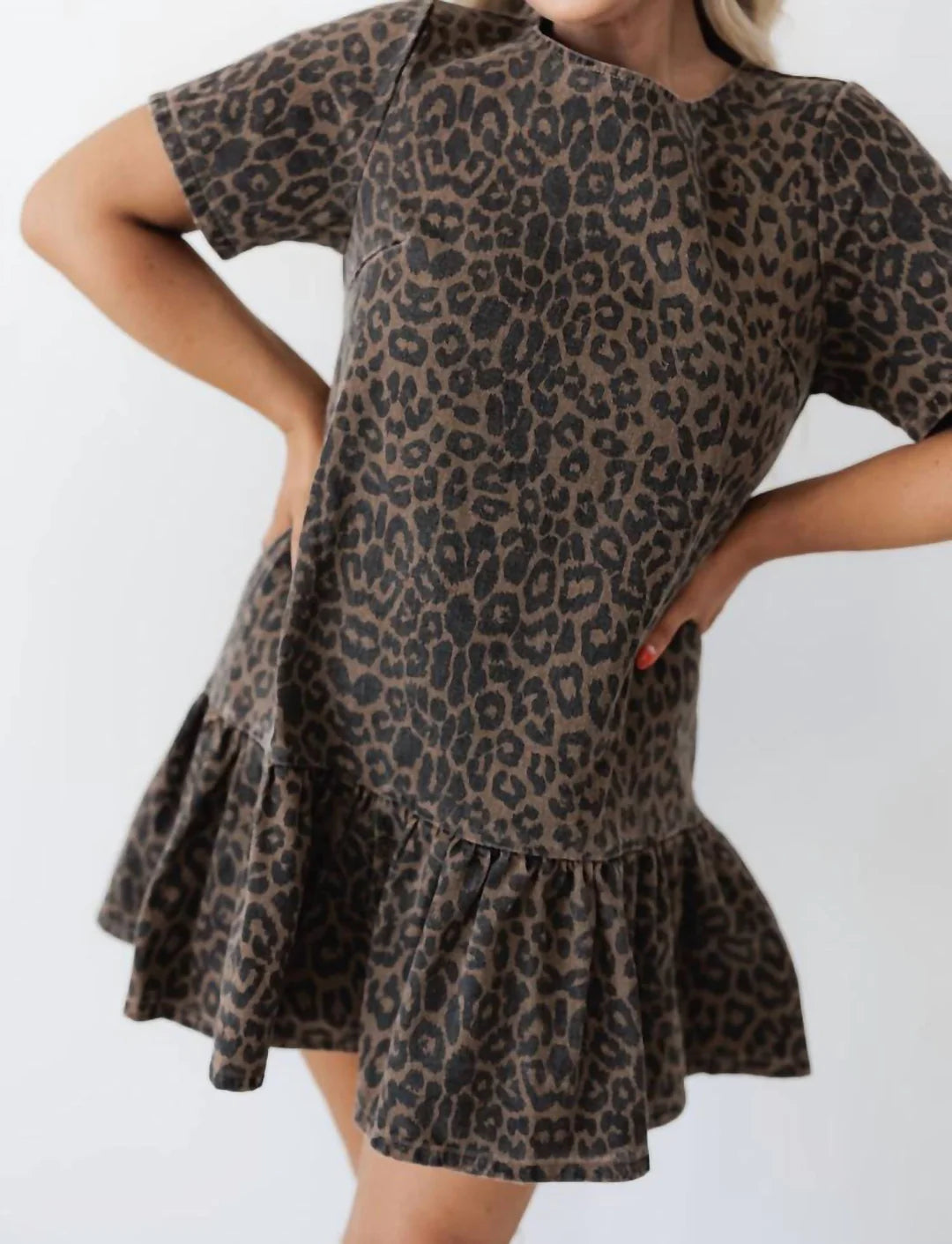 Leopard Printed Dress
