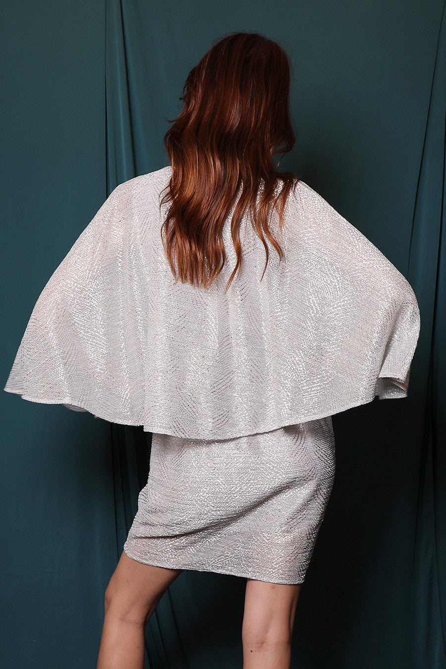Cape Mini Dress