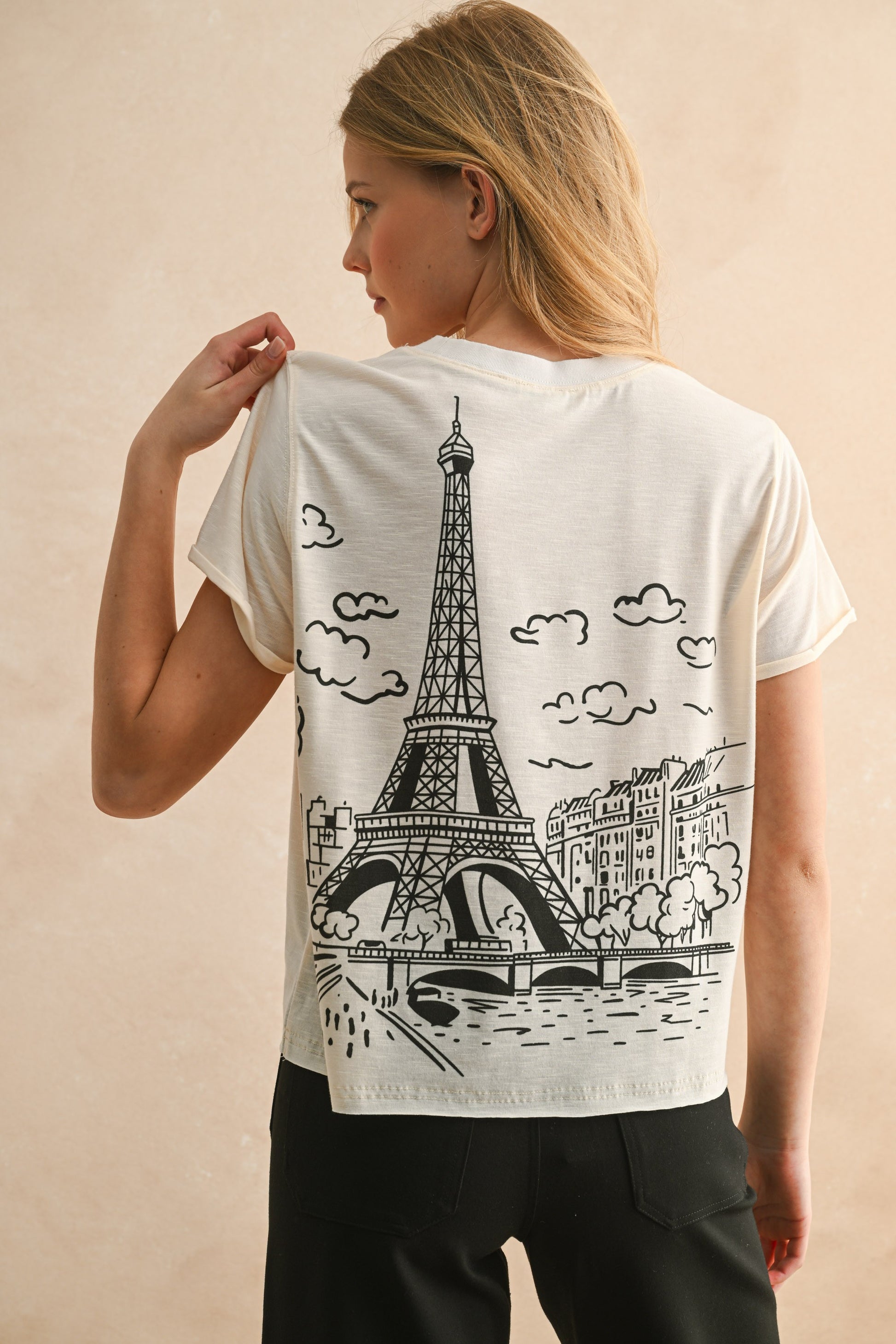 Paris Printed Graphic T Shirts