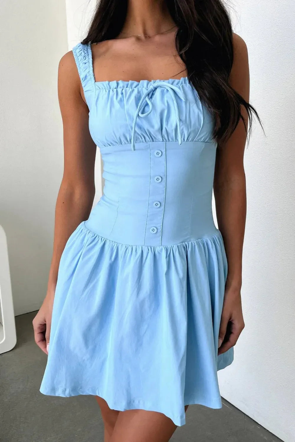 Stretch Poplin Dress