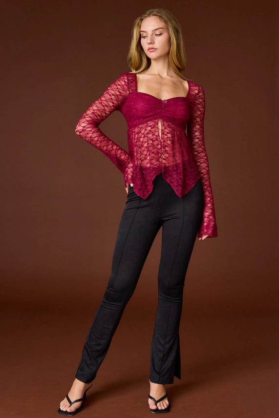 Juliette Top Red