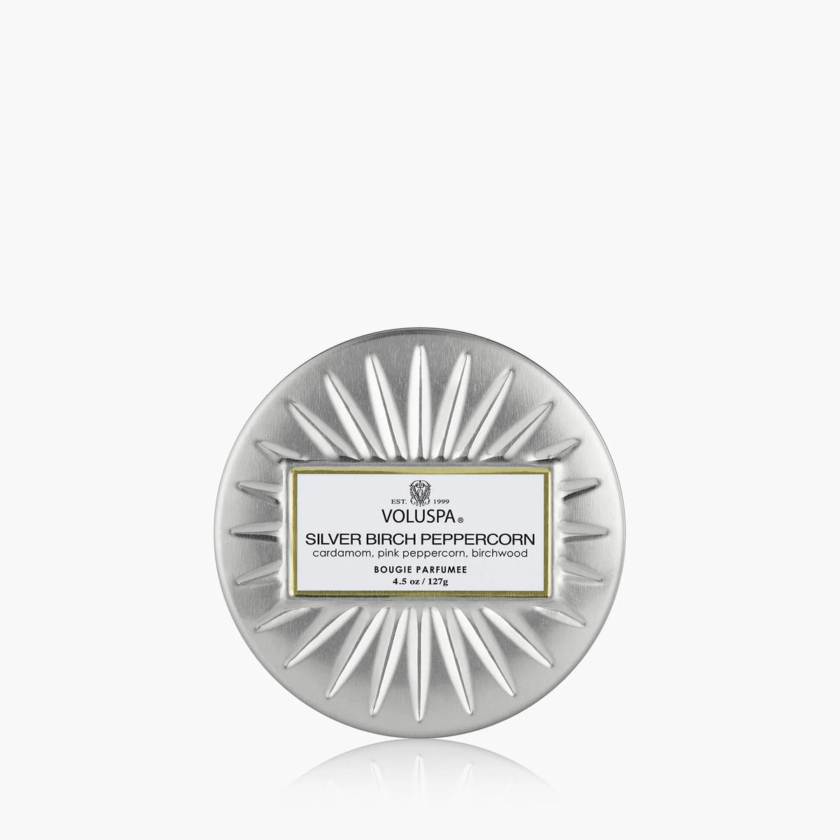 Silver Birch Mini Tin Candle