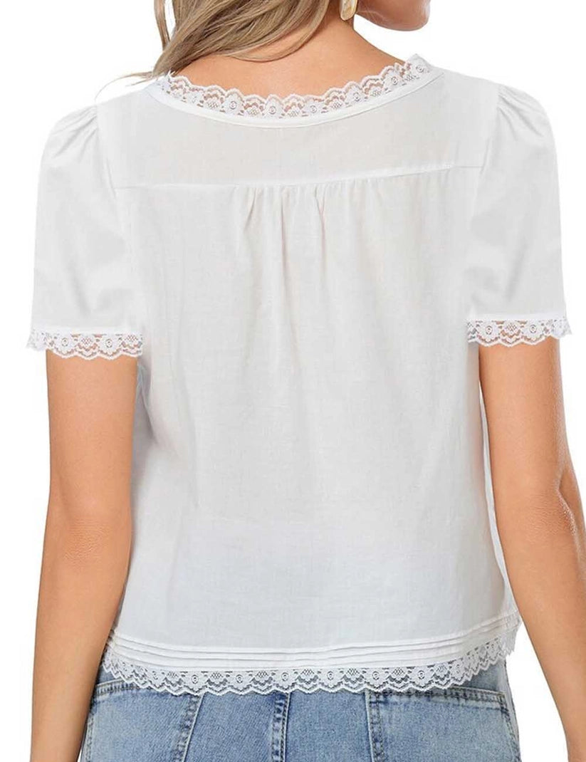 Tie White Shirt