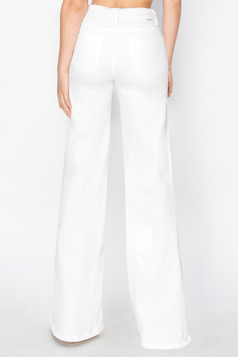 Tummy Contol High Rise Wide Pants