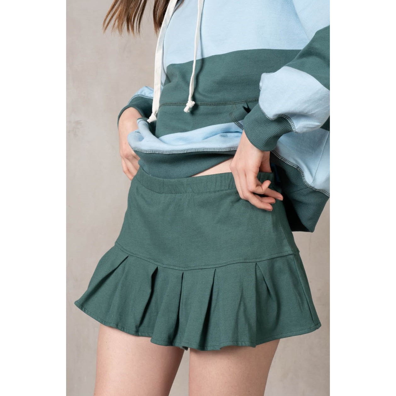 Yarn Cotton Skort